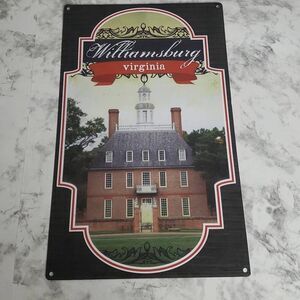 Colonial Williamsburg Tin Picture